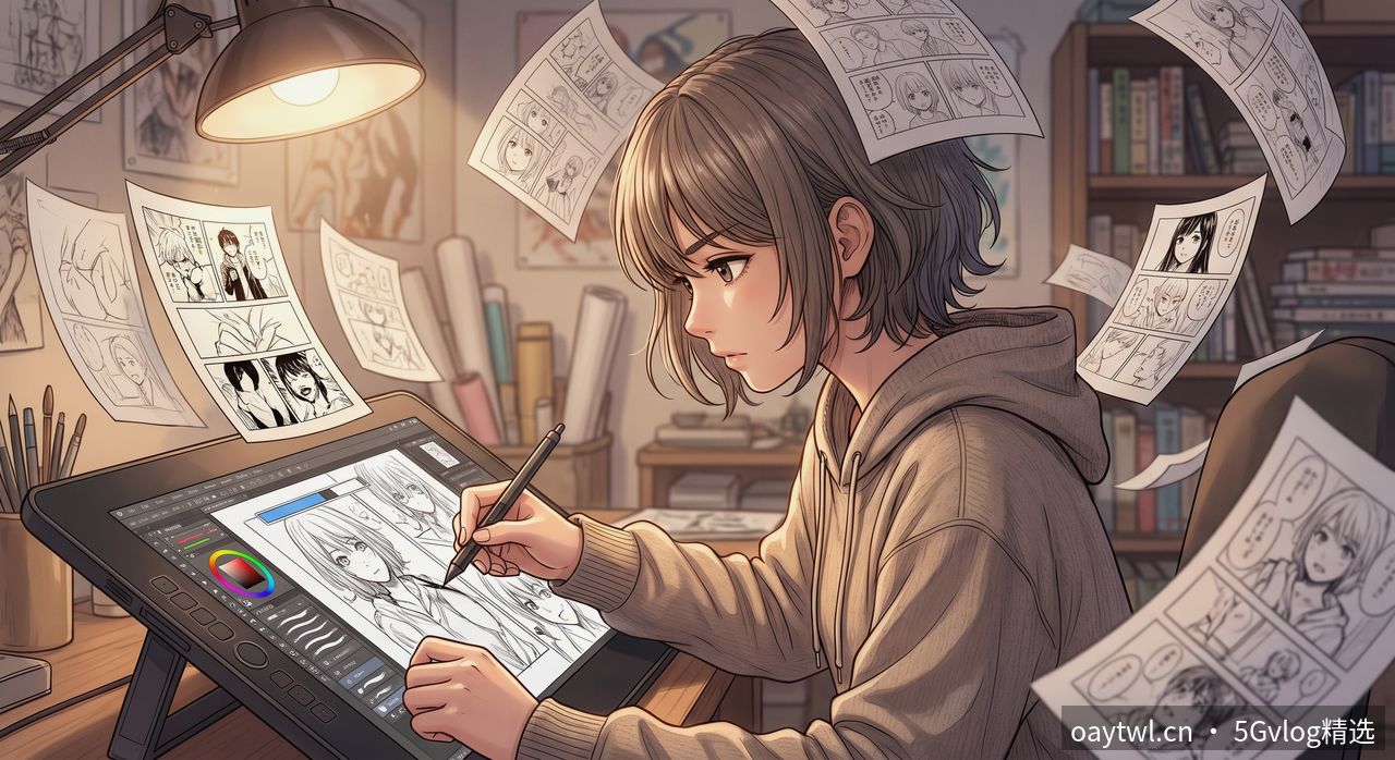 校园创作中心校园原创动漫工作坊 视频演示